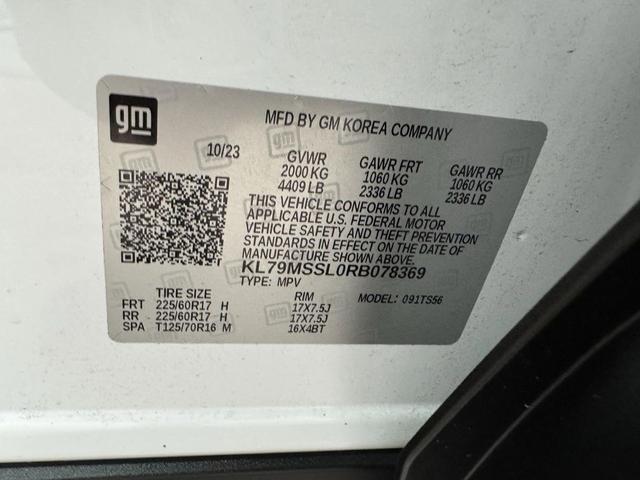 Photo of 2024 Summit White Chevrolet Trailblazer