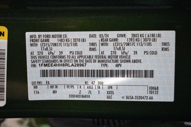 Photo of 2024 Eruption Green Metallic Ford Bronco