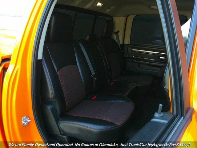 Photo of 2017 Ignition Orange Clear Coat RAM 1500