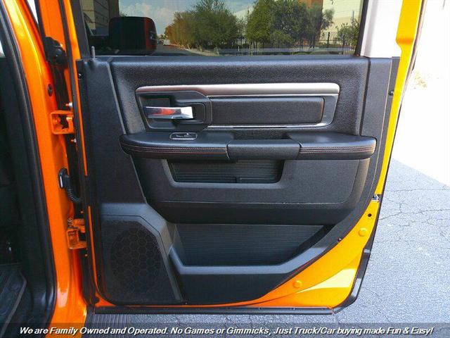 Photo of 2017 Ignition Orange Clear Coat RAM 1500