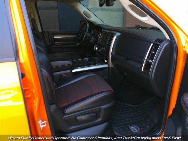 Photo of 2017 Ignition Orange Clear Coat RAM 1500
