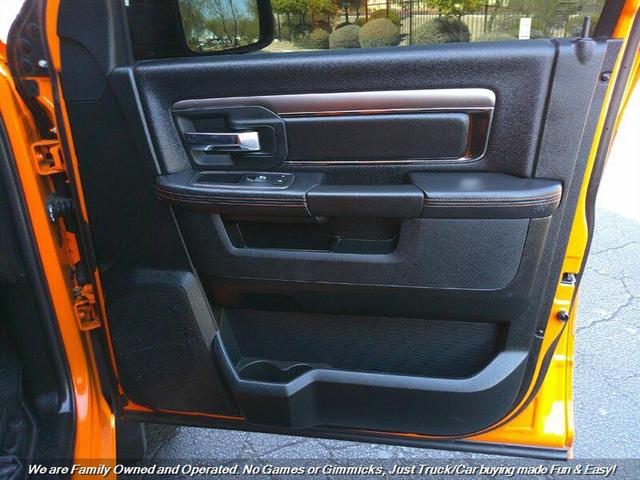 Photo of 2017 Ignition Orange Clear Coat RAM 1500