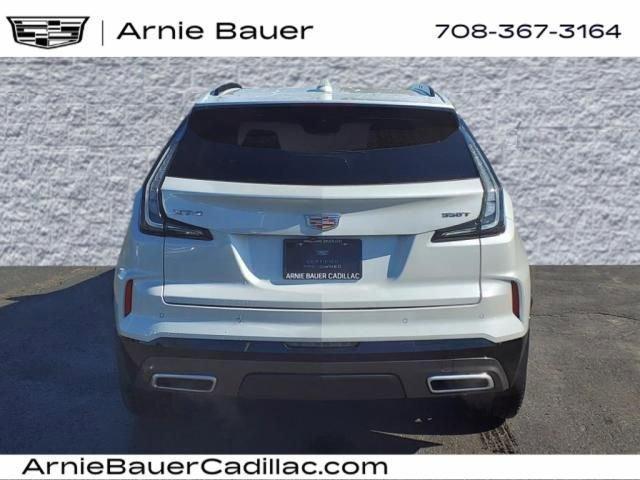 Photo of 2024 Crystal White Tri-Coat Cadillac XT4