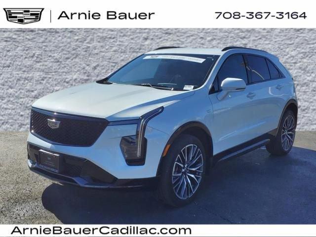 Photo of 2024 Crystal White Tri-Coat Cadillac XT4