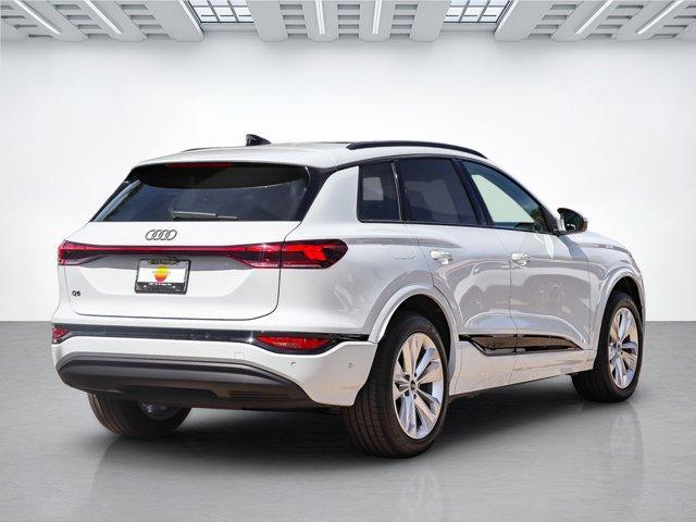 Photo of 2025 Glacier White Metallic Audi Q6 e-tron