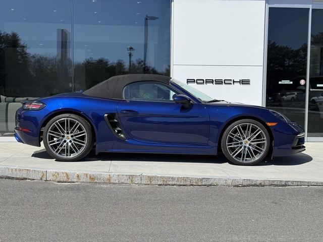 Photo of 2024 Gentian Blue Metallic Porsche 718 Boxster