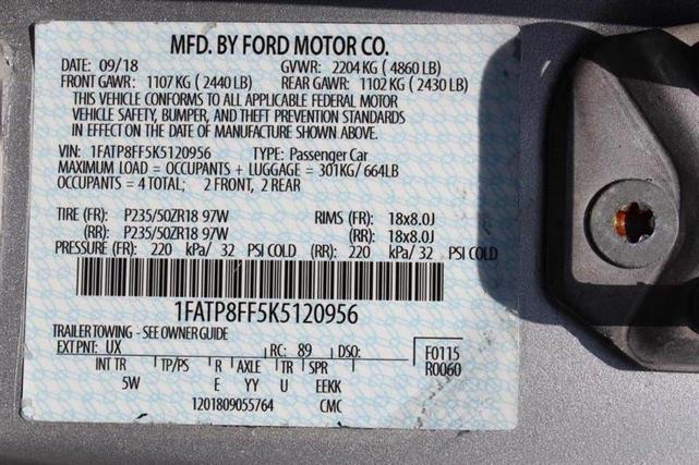 Photo of 2019  Ford Mustang