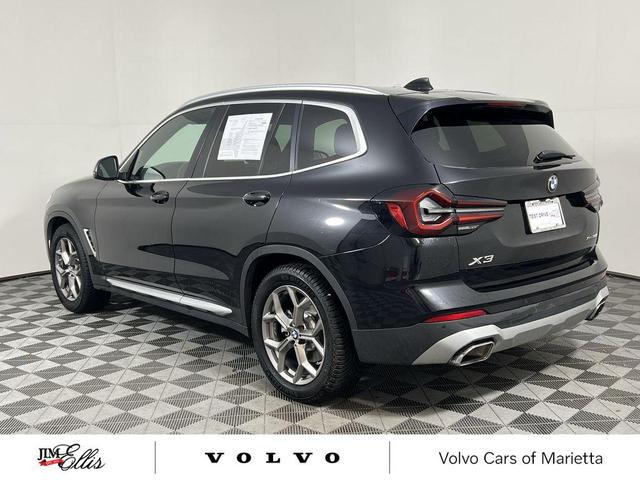 Photo of 2022 Black Sapphire Metallic BMW X3
