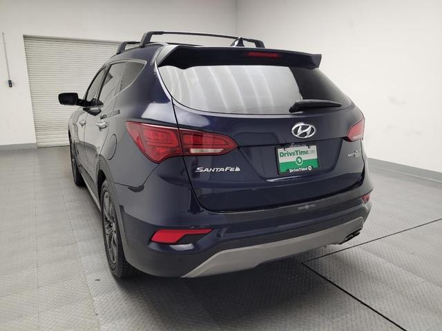 Photo of 2017 Nightfall Blue Hyundai Santa Fe Sport