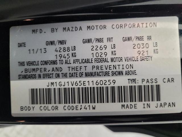 Photo of 2014 Jet Black Mica Mazda Mazda6