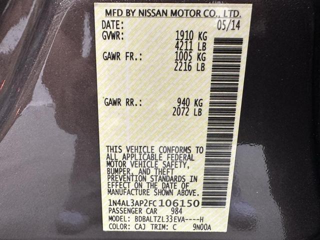 Photo of 2015 Java Metallic Nissan Altima