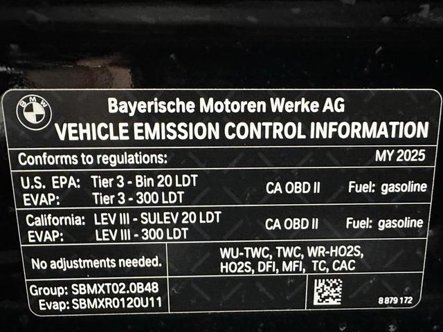 Photo of 2025 Jet Black BMW X1