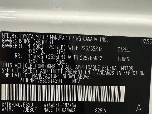 Photo of 2025 Ice Cap Toyota RAV4