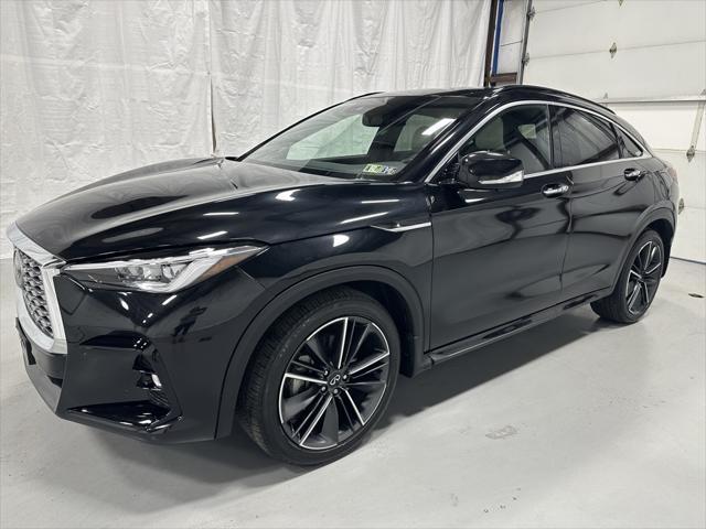 Photo of 2022 Mineral Black INFINITI QX55