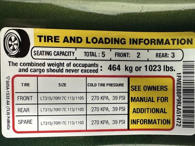 Photo of 2024 Eruption Green Metallic Ford Bronco