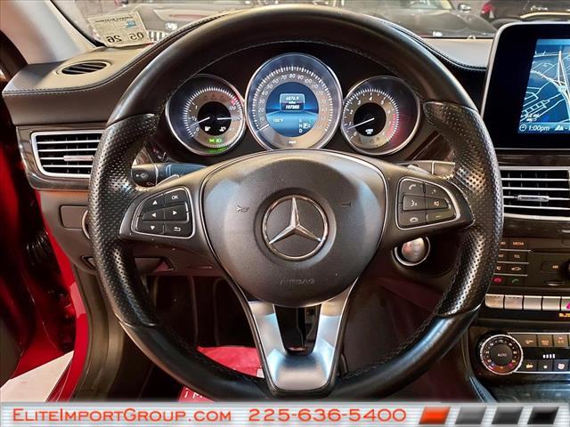 Photo of 2015 Designo Cardinal Red Metallic (996) Mercedes-Benz CLS-Class