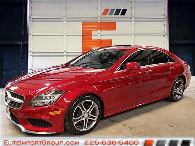 Photo of 2015 Designo Cardinal Red Metallic (996) Mercedes-Benz CLS-Class