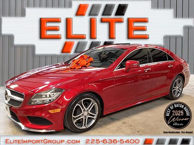 Photo of 2015 Designo Cardinal Red Metallic (996) Mercedes-Benz CLS-Class