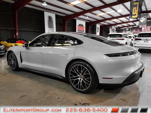 Photo of 2022 Frozen Blue Metallic Porsche Taycan