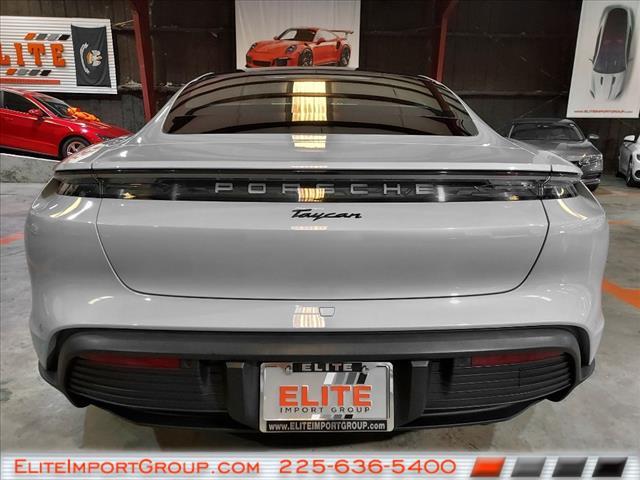 Photo of 2022 Frozen Blue Metallic Porsche Taycan