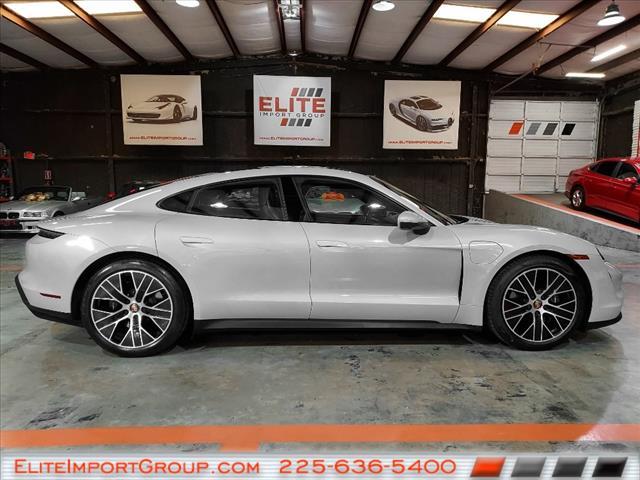 Photo of 2022 Frozen Blue Metallic Porsche Taycan