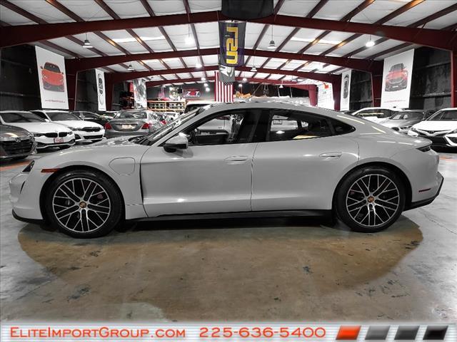 Photo of 2022 Frozen Blue Metallic Porsche Taycan