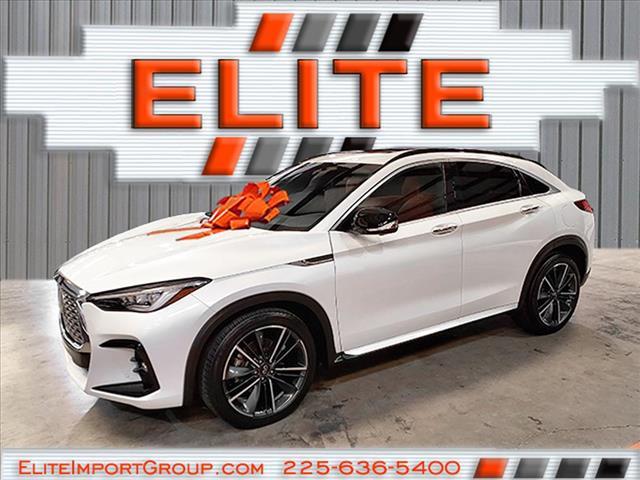 Photo of 2025 Radiant White INFINITI QX55