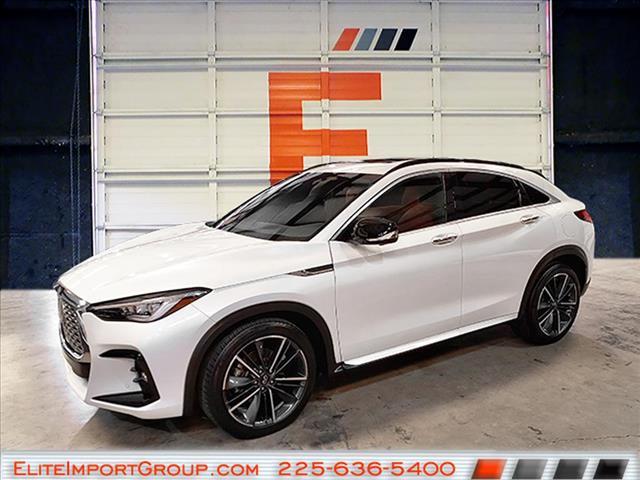 Photo of 2025 Radiant White INFINITI QX55