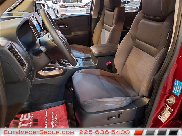 Photo of 2022 Cardinal Red Tricoat Nissan Frontier