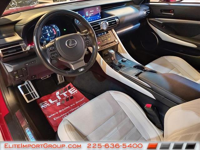Photo of 2022 Infrared Lexus RC 350