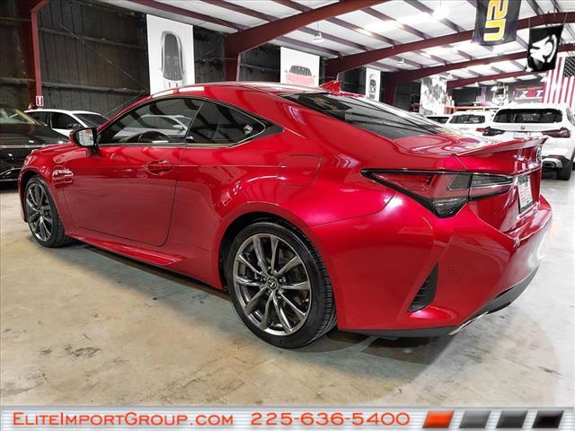 Photo of 2022 Infrared Lexus RC 350