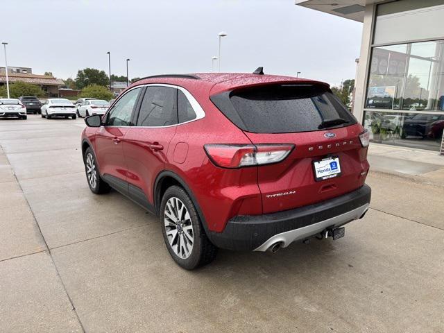 Photo of 2020 Rapid Red Metallic Tinted Clearcoat Ford Escape