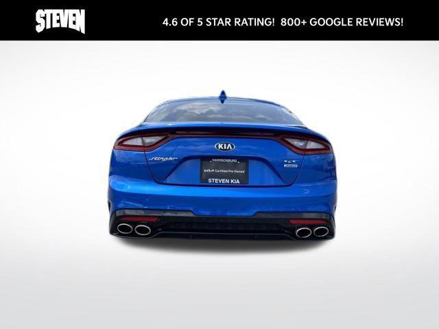 Photo of 2018 Micro Blue Kia Stinger