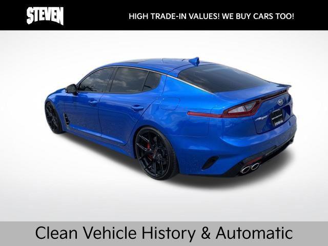 Photo of 2018 Micro Blue Kia Stinger