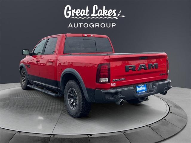 Photo of 2017 Flame Red Clearcoat RAM 1500