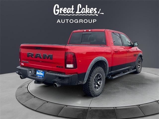 Photo of 2017 Flame Red Clearcoat RAM 1500