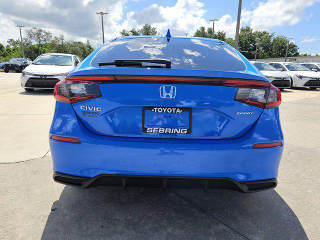Photo of 2024 Boost Blue Pearl Honda Civic