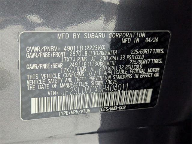 Photo of 2025 Gray Subaru Forester