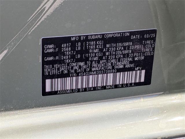 Photo of 2025 Alpine Green Subaru Crosstrek