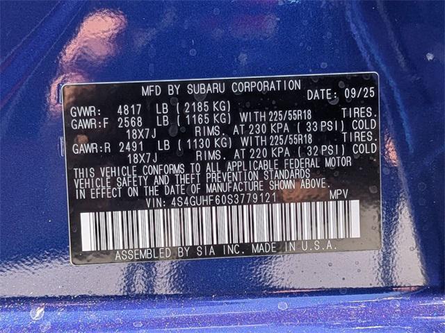Photo of 2025 Sapphire Blue Subaru Crosstrek