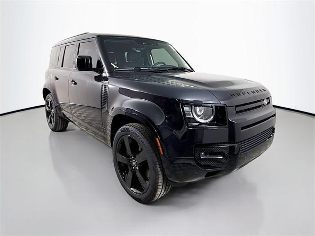 Photo of 2025 Santorini Black Metallic Land Rover Defender