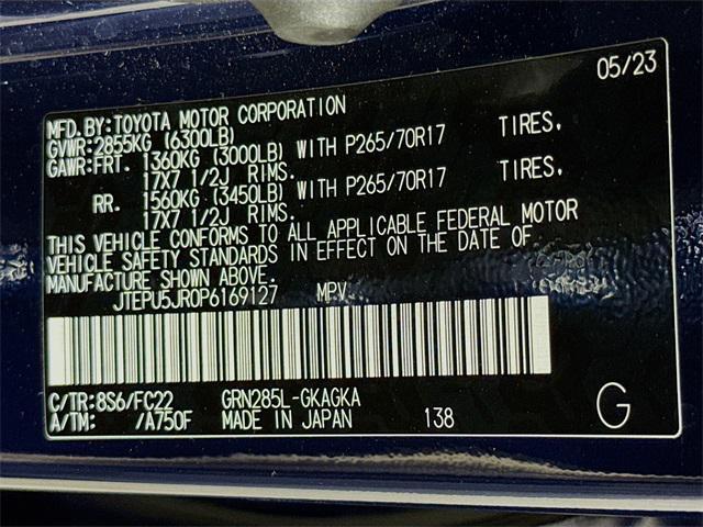 Photo of 2023 Nautical Blue Metallic Toyota 4Runner