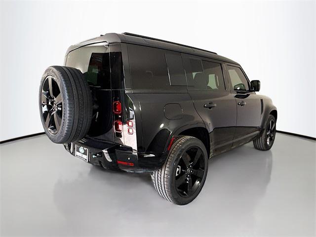 Photo of 2025 Santorini Black Metallic Land Rover Defender