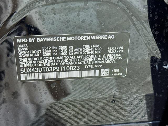 Photo of 2023 Carbon Black Metallic BMW X4