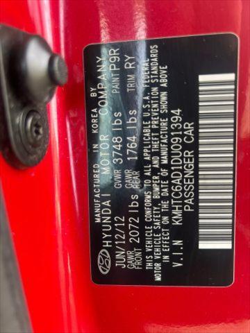 Photo of 2013 Boston Red Hyundai Veloster