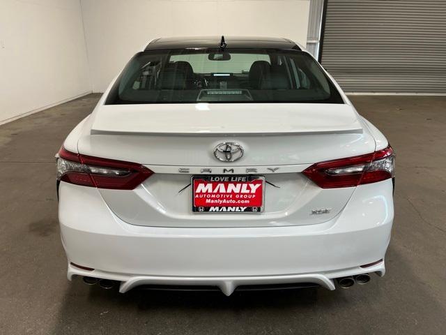 Photo of 2023 White Toyota Camry