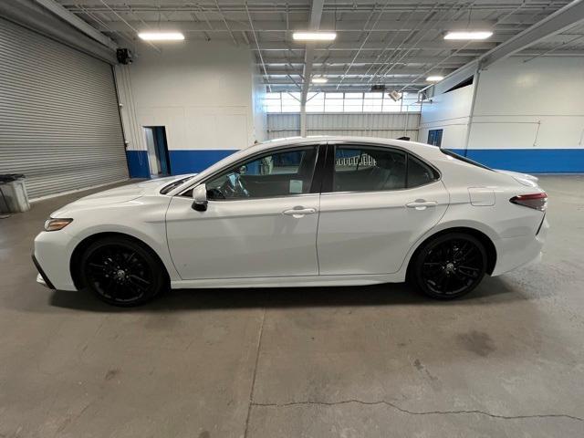 Photo of 2023 White Toyota Camry