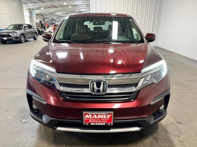 Photo of 2021 Deep Scarlet Pearl Honda Pilot