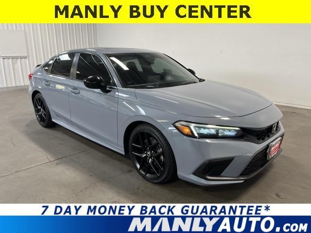 Photo of 2022 Sonic Gray Pearl Honda Civic Si
