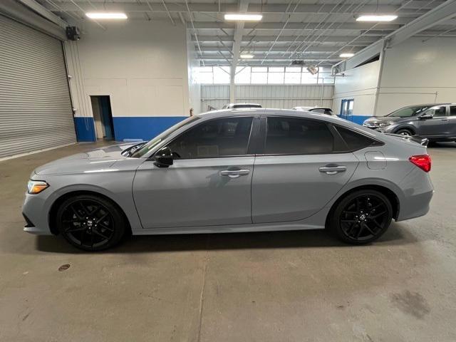 Photo of 2022 Sonic Gray Pearl Honda Civic Si